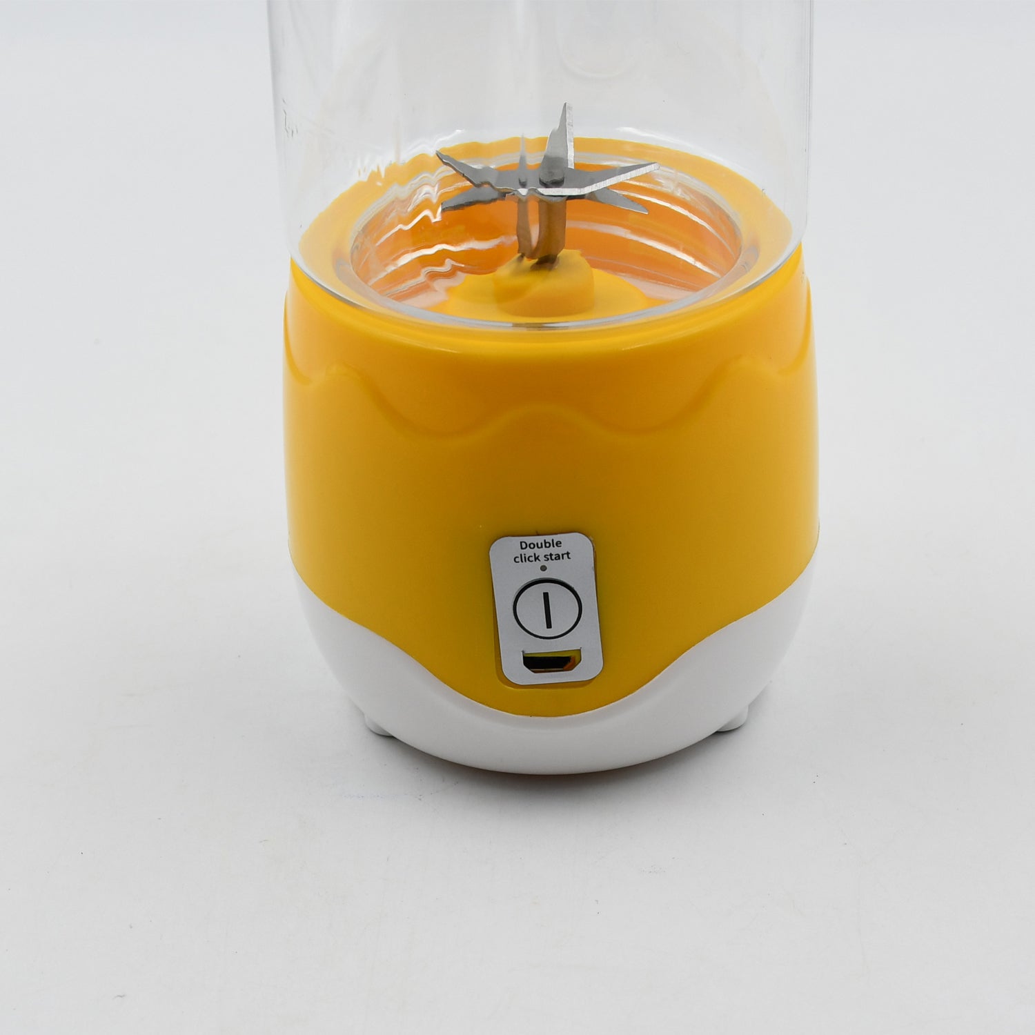 2260A Portable Electric USB Juice Maker 6 blade Blender Grinder Mixer Personal Size, USB Rechargeable Mini Juicer for Smoothies and Shakes with Juicer Cup - 400ml 2260A Portable Electric USB Juice Maker 6 blade Blender Grinder Mixer Personal Size, USB Rechargeable Mini Juicer for Smoothies and Shakes with Juicer Cup - 400ml